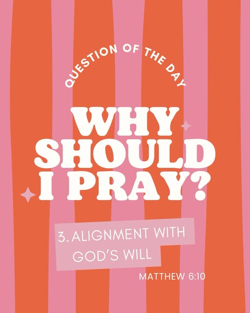 Alignment with God’s will post